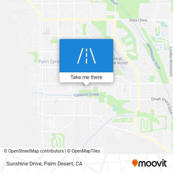 Mapa de Sunshine Drive