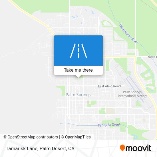 Tamarisk Lane map