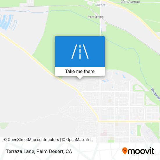 Mapa de Terraza Lane