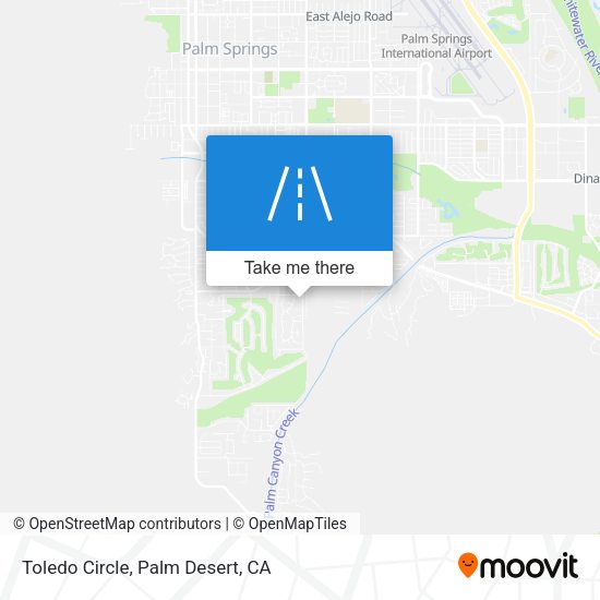 Toledo Circle map