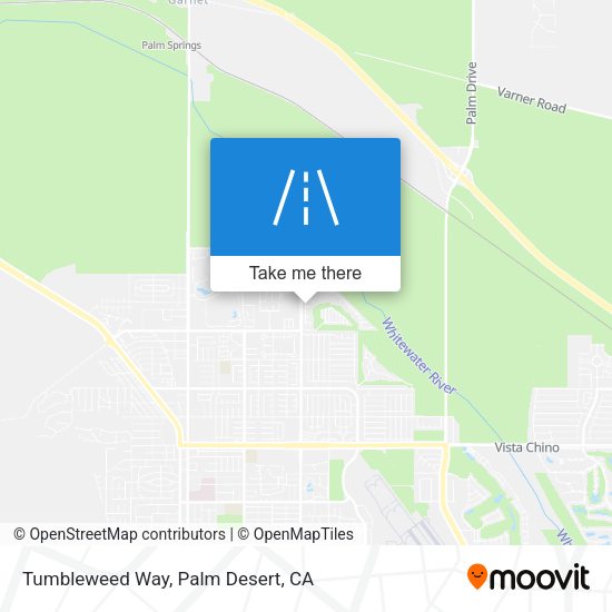 Tumbleweed Way map
