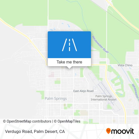 Verdugo Road map