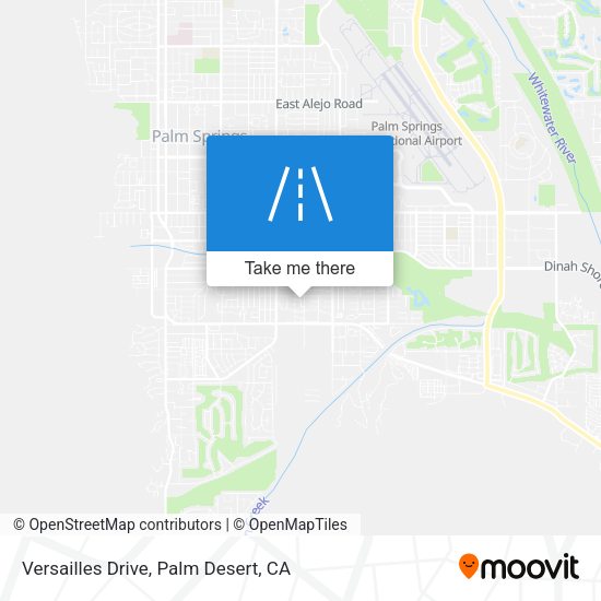Versailles Drive map