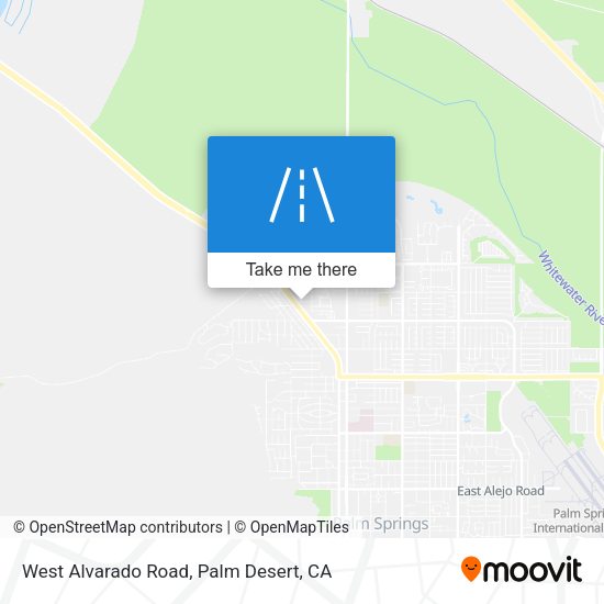 Mapa de West Alvarado Road