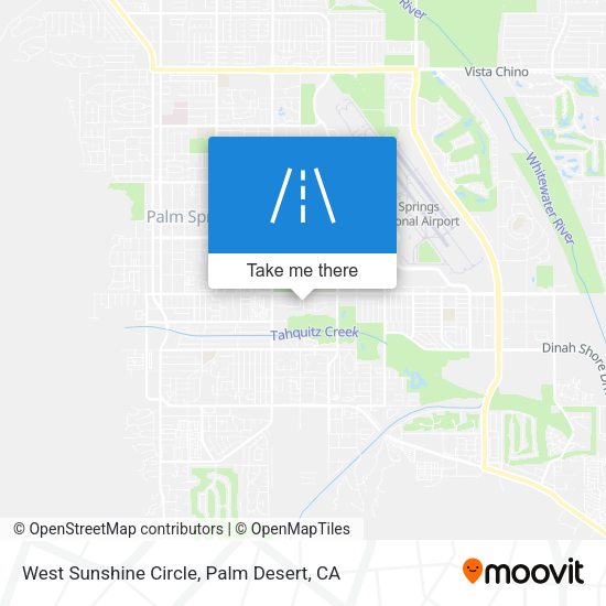 West Sunshine Circle map