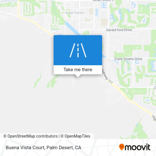 Buena Vista Court map