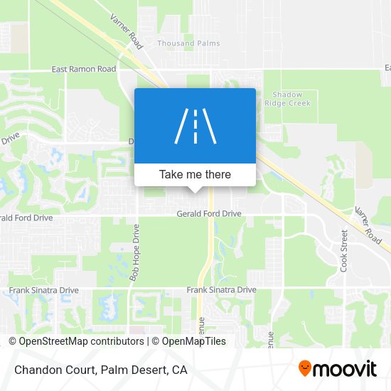 Chandon Court map