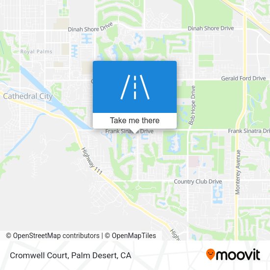 Mapa de Cromwell Court