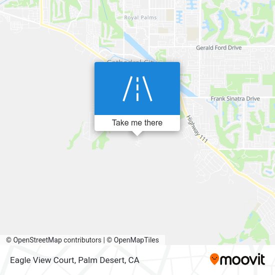 Eagle View Court map