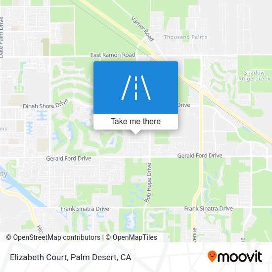 Elizabeth Court map