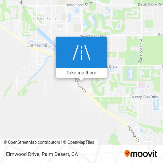 Elmwood Drive map