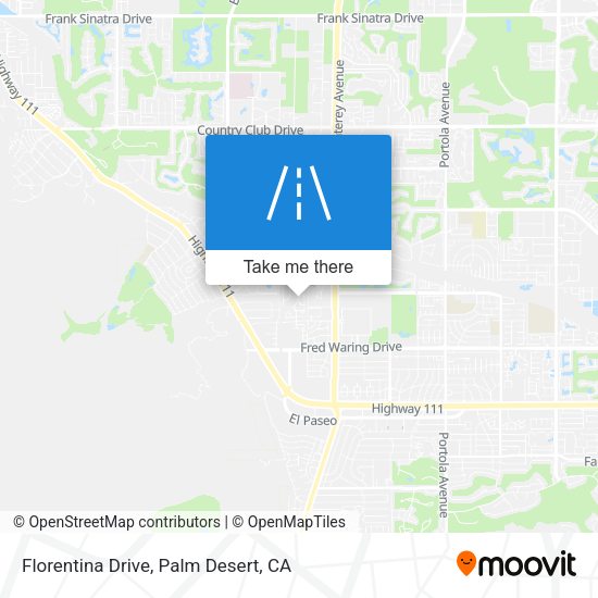 Mapa de Florentina Drive