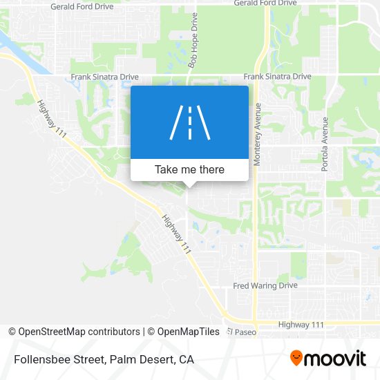 Follensbee Street map