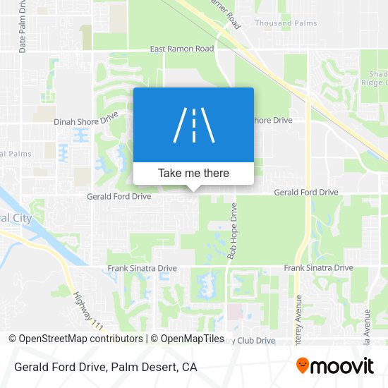 Mapa de Gerald Ford Drive