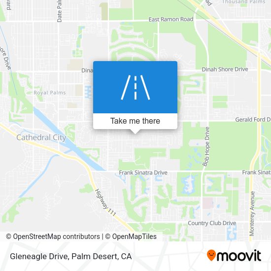 Mapa de Gleneagle Drive