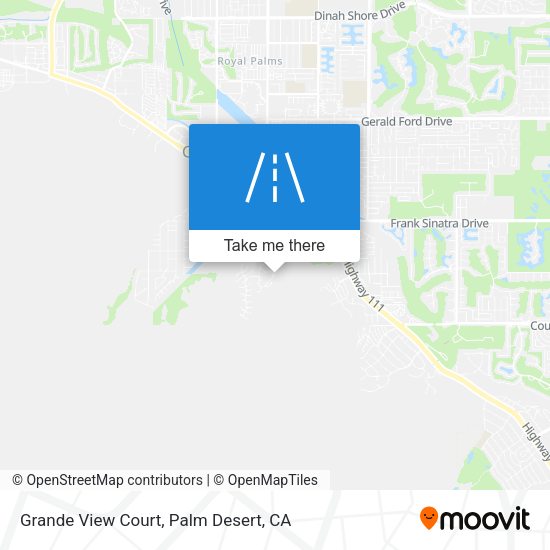 Grande View Court map