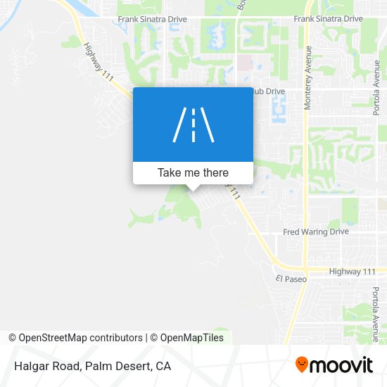 Mapa de Halgar Road