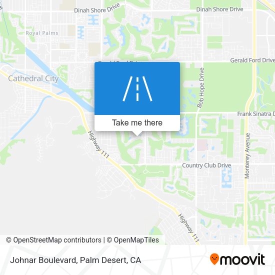 Mapa de Johnar Boulevard