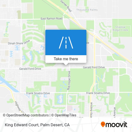 King Edward Court map