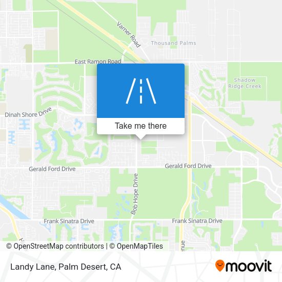 Mapa de Landy Lane