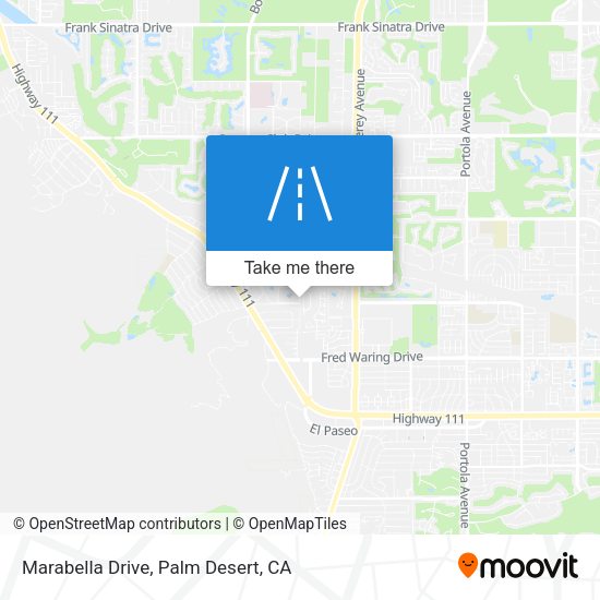 Mapa de Marabella Drive