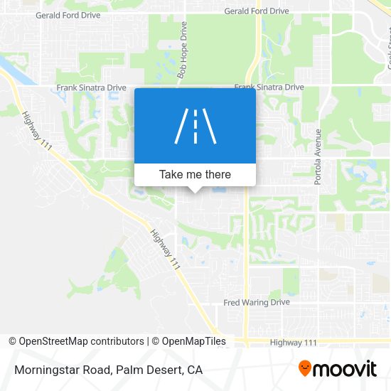 Mapa de Morningstar Road