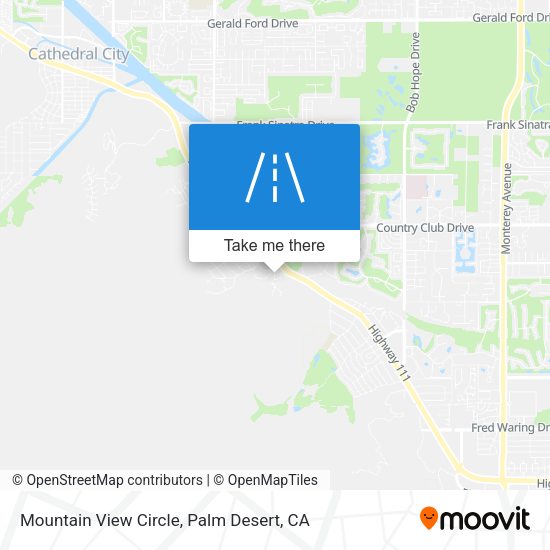 Mapa de Mountain View Circle