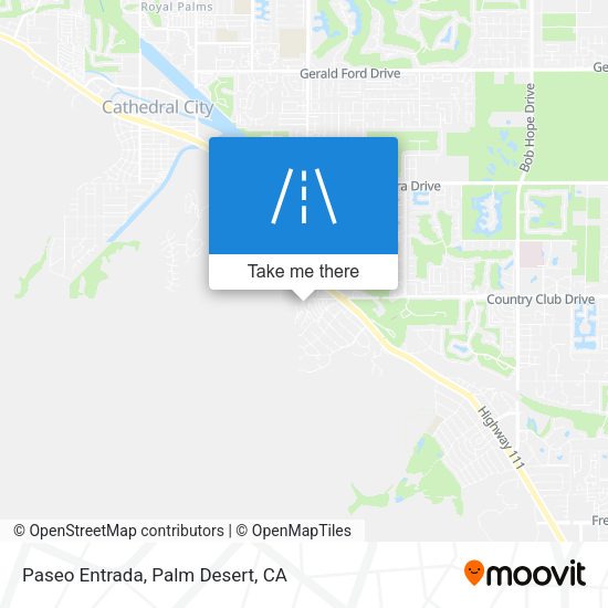 Paseo Entrada map