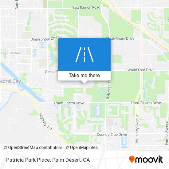 Patricia Park Place map
