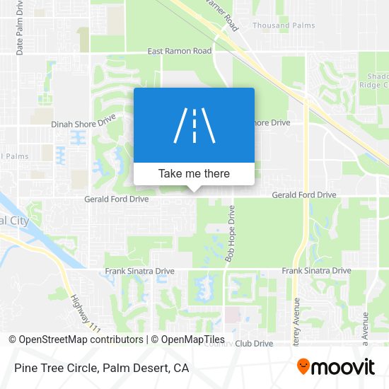 Mapa de Pine Tree Circle