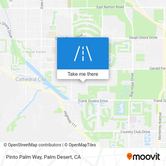 Mapa de Pinto Palm Way