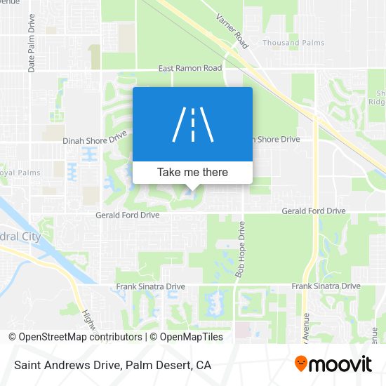 Saint Andrews Drive map