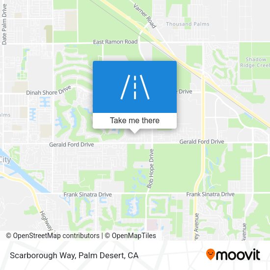 Scarborough Way map