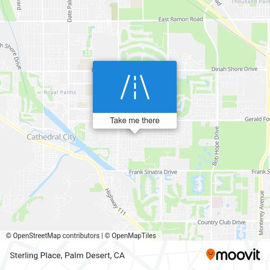 Sterling Place map