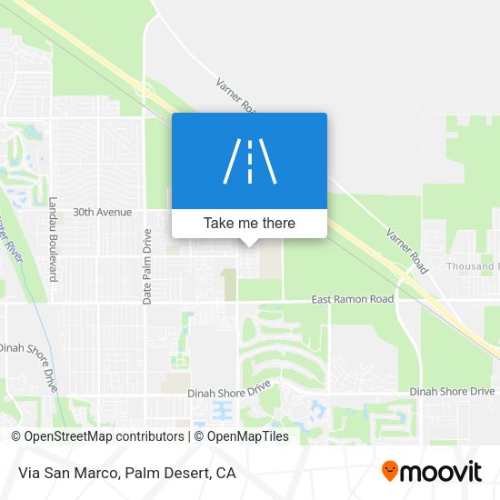 Via San Marco map