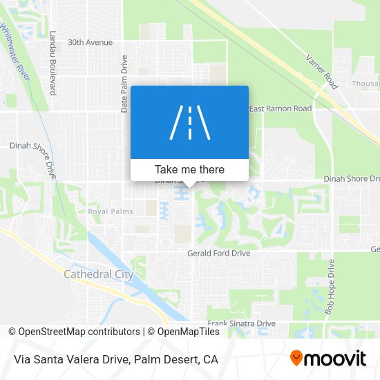 Via Santa Valera Drive map