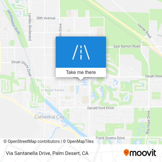 Via Santanella Drive map