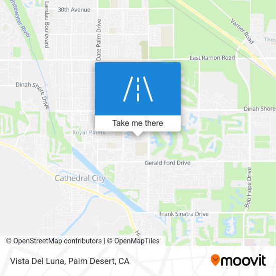 Vista Del Luna map