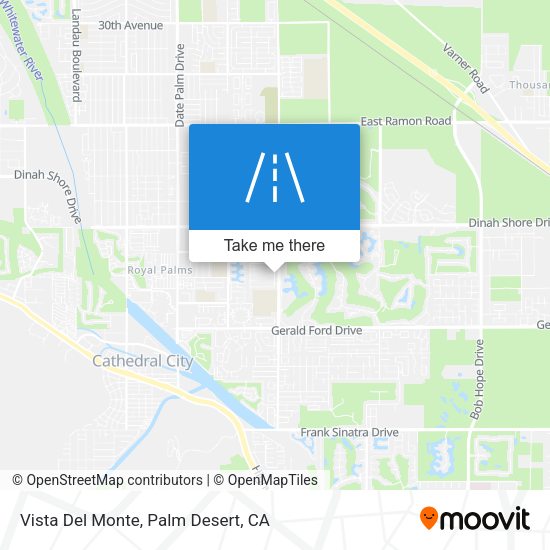 Vista Del Monte map
