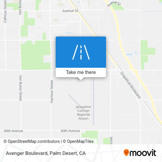 Mapa de Avenger Boulevard