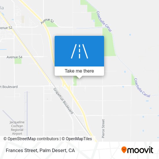 Frances Street map