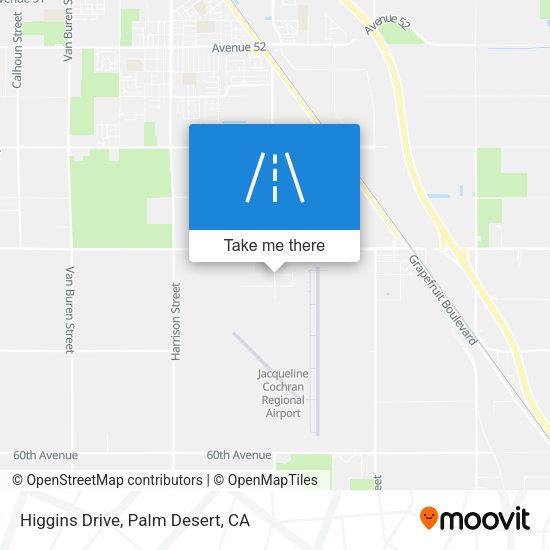 Higgins Drive map