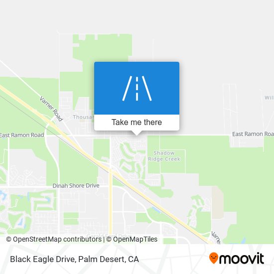 Black Eagle Drive map