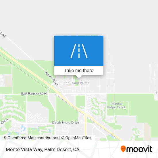 Mapa de Monte Vista Way