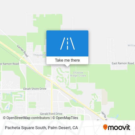 Pacheta Square South map