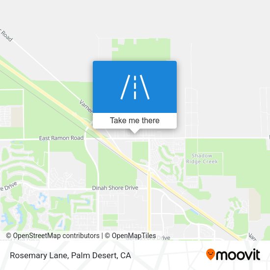Mapa de Rosemary Lane