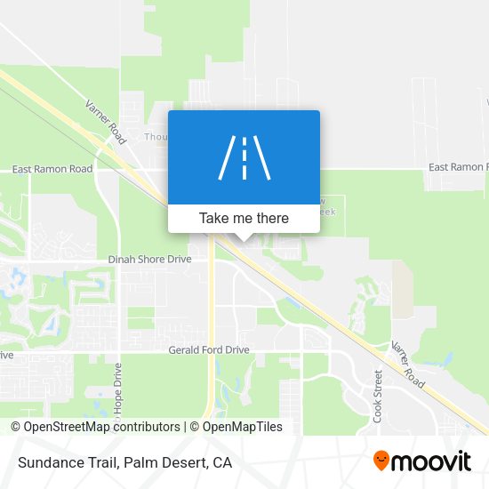 Sundance Trail map