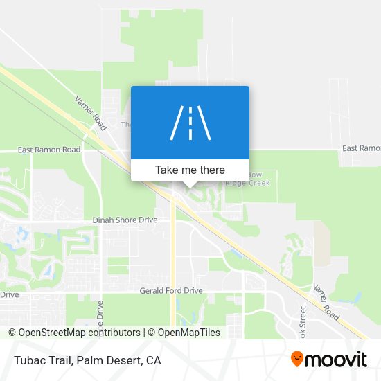 Mapa de Tubac Trail