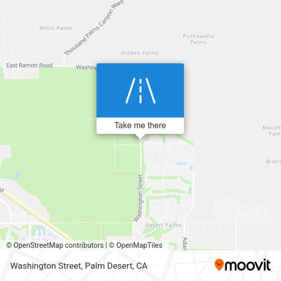Washington Street map