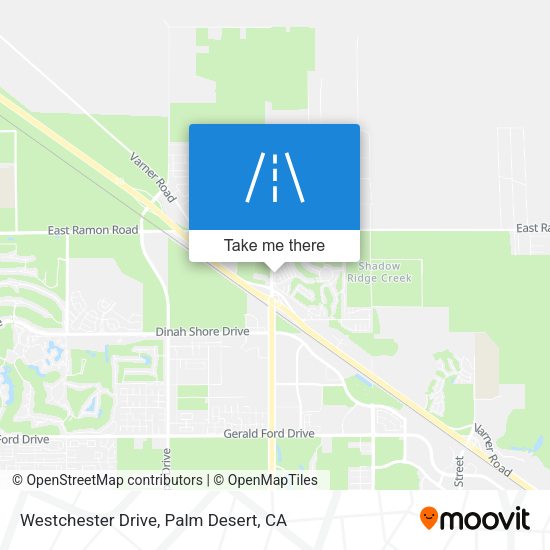 Westchester Drive map